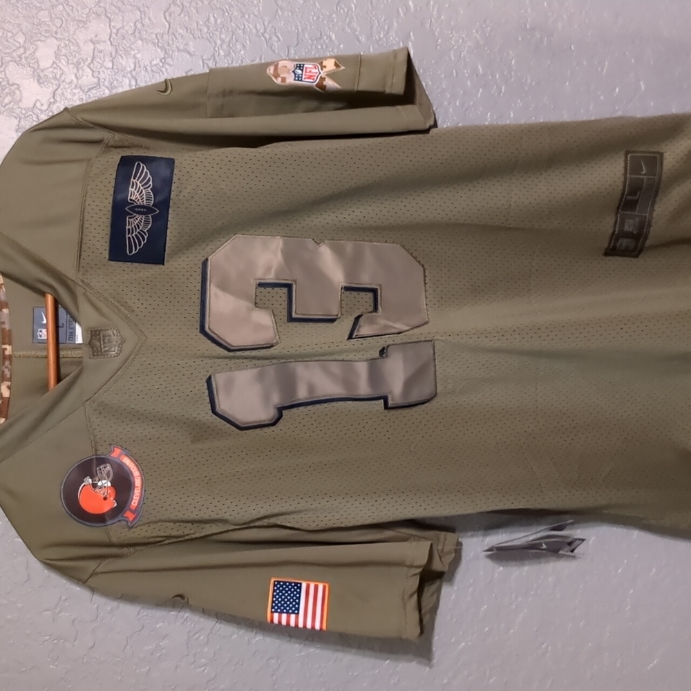 Nike Men’s Olive Green #13 Football Jersey